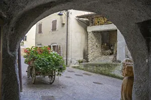 Historic Centre Italy Prints: Passage in the historic centre