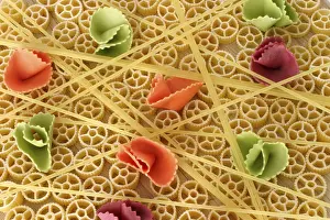 Raw Food Photography Prints: Pasta