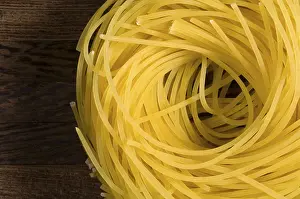 Uncooked Spaghetti Prints: Pasta