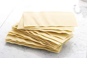 Studio Shot Cuisine Prints: Pasta sheets, raw