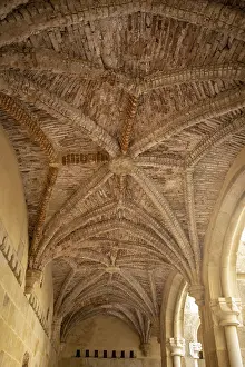 Alentejo Old Town Prints: The Patio inside of the Castelo