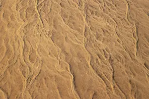 UNESCO World Heritage Namibia Prints: Patterns in the sand of the Namib Desert. Namibia