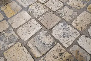 Southern Italy Urban Environment Prints: Pavement, background, texture, Matera
