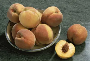 Fresh Grocery Produce Prints: Peaches