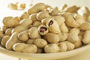Baked Goods Still Life Prints: Peanuts in shells