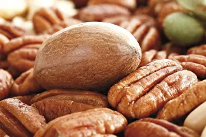 Mixed Nuts Prints: Pecans and mixed nuts, full format