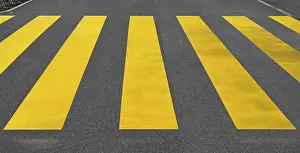 Road Surface Markings Prints: Pedestrian Strips