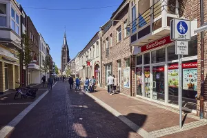 Commercial Buildings Prints: Pedestrian zone, general architecture