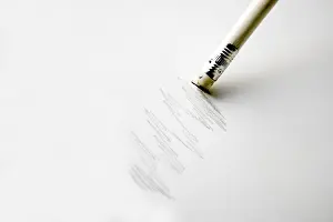 Office Stationery Prints: Pencil with eraser