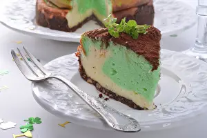 Baked Goods Nutrition Prints: Peppermint cake