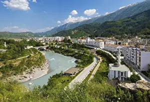 Prints of Permet, Permet, Vjosa River, Vjosa Valley, Gjirokastra, Gjirokaster, Albania Prmet, Permet, Vjosa River, Vjosa Valley, Gjirokastra, Gjirokastr, Albania Albania Prints: Permet, Albania Print: Vjosa River Valley