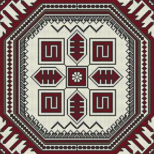 Vector Template Design Prints: Persian seamless pattern, vector template design