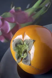 Deserted Grocery Store Prints: Persimmon