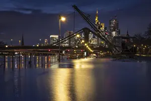 Frankfurt Flooding Prints: After persistent rainfall