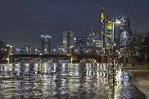 Long Exposure Cityscape Photography Prints: After persistent rainfall