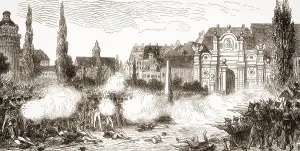 Historic Entrance Gates Prints: The Peterstor or gate, Leipzig