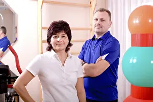 Medical Care Team Prints: Physiotherapy practice team