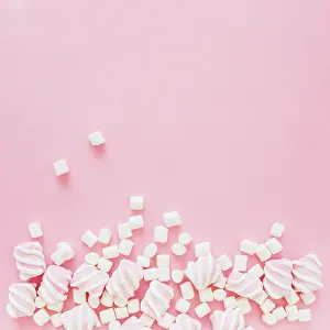 Sweet Treats Image Prints: Pile marshmallows