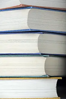Piled Books Prints: Piled books