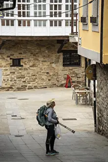 Images Dated 20th October 2024: Molinaseca Village Print