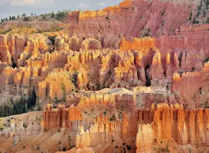 US National Park Scenic View Prints: Pinnacles in the evening light