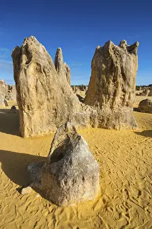 Nambung National Park Scenery Prints: The Pinnacles limestone formations