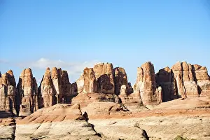 The Needles District Canyonlands Prints: Pinnacles, rock formations The Needles District