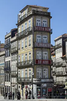 Images Dated 12th March 2024: Porto Historic House Facade Print