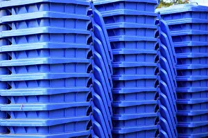 Eco Friendly Waste Management Prints: Plastic, plastic from recycling