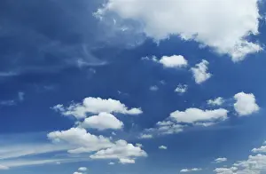 Fine Weather Conditions Prints: Play of clouds in the sky