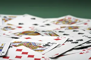 Heart Symbol Prints: Playing cards