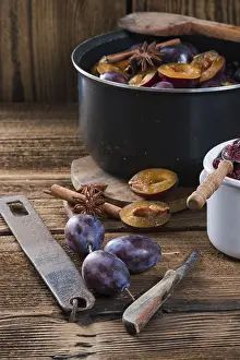 Vegetarian Dessert Prints: Plum puree