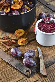 Vegetarian Dessert Ideas Prints: Plum puree