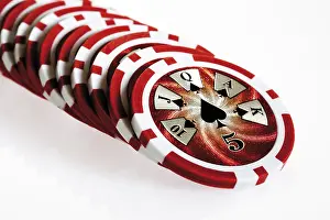 Poker Chips Prints: Poker chips