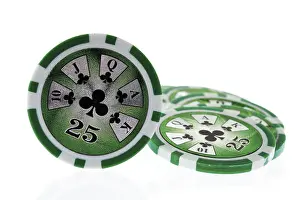 Poker Chips Prints: Poker chips