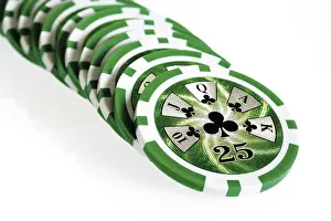 Poker Chips Prints: Poker chips