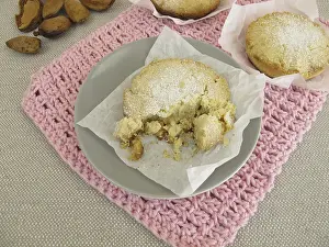 Empty Bakery Products Prints: Polvoron with ground almonds