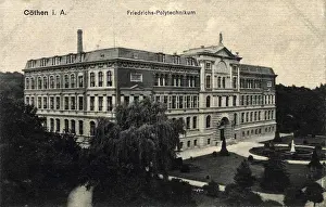 German Historical Image Prints: Polytechnic in Kothen (Anhalt)