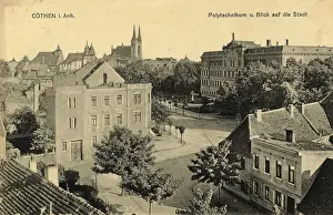 East Germany History Image Prints: Polytechnic in Kothen (Anhalt)