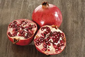 Freshly Sliced Fruits Prints: Pomegranates