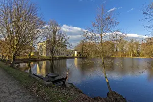 Deserted Castle Prints: Pond