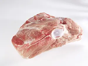 Domestic Pig Meat Prints: Pork shoulder, raw