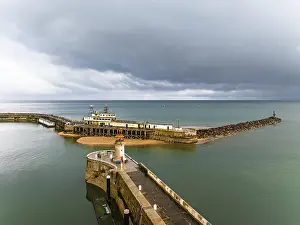 Top Down View Of Ramsgate Port Prints: Port of Ramsgate from a drone, Ramsgate