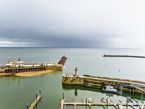 British Harbor From Above Prints: Port of Ramsgate from a drone, Ramsgate