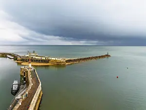 Northern Europe Drone Photography Prints: Port of Ramsgate from a drone, Ramsgate