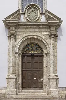Catholicism In Central Europe Prints: Portal of the Konviktskirche in Ehingen (Donau)