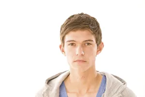 Caucasion Male Portraits Prints: Portrait of a boy