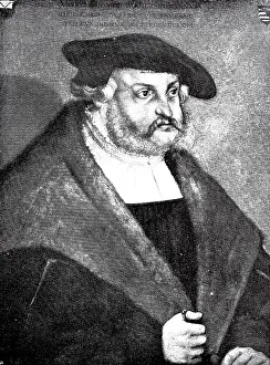 Lucas Cranach The Elder Portrait Prints: Portrait of Frederick the Wise