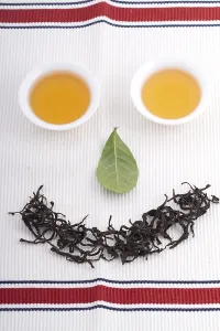 Studio Shot Asia Prints: Portrait of Tea smiley face
