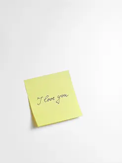 Colourful Lettering Prints: Post-It, Note